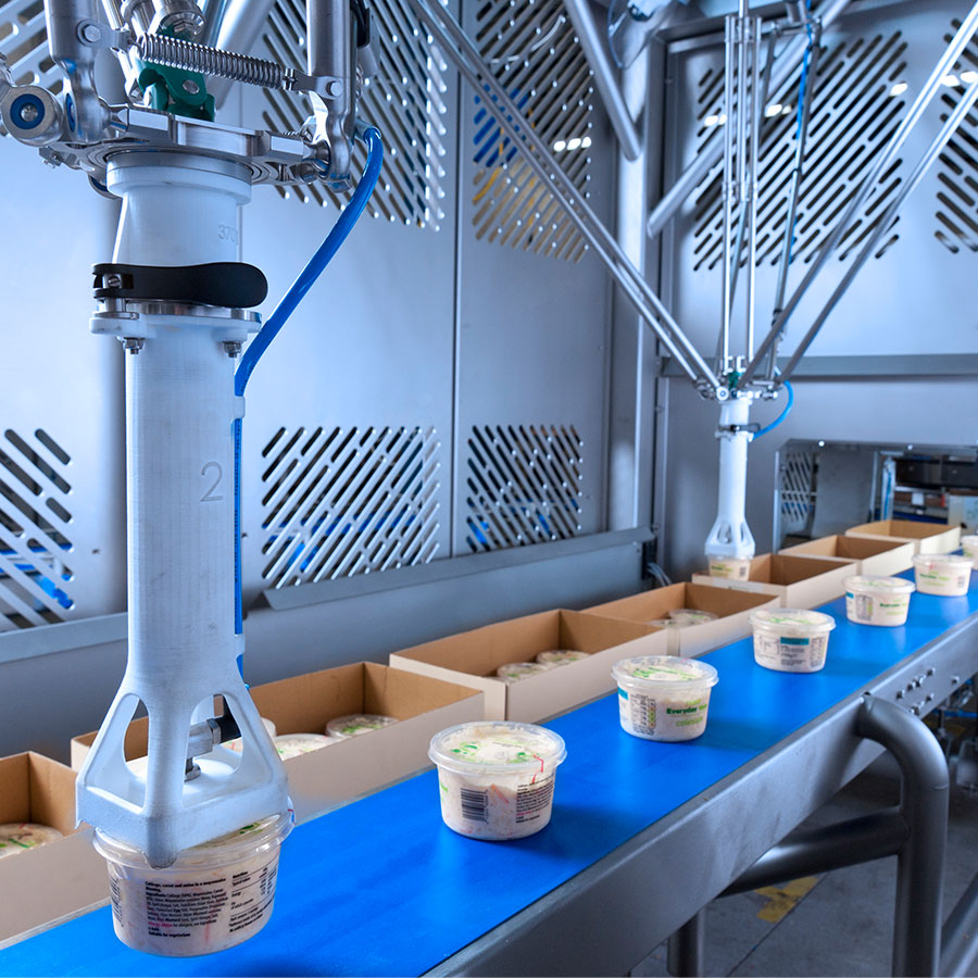 Case Packing Food With Robots