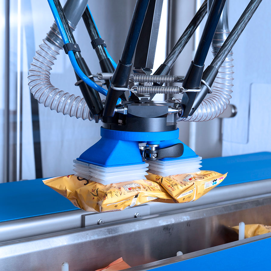 Pick and Place Automated Robotic Food Packaging